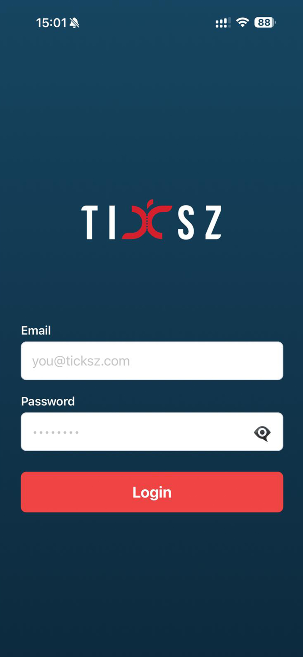Scanner App - Event List